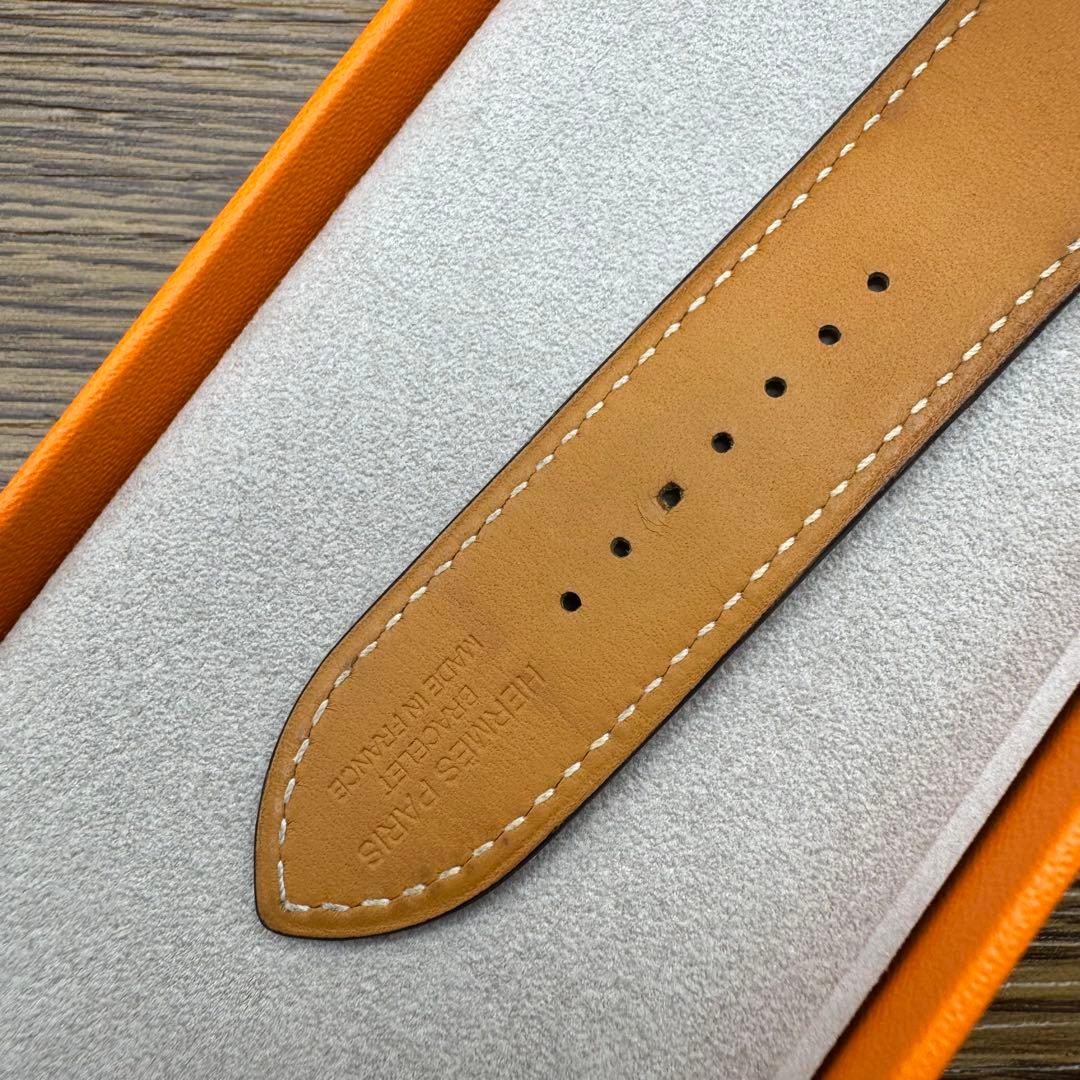 2530 ほぼ未使用Apple Watch エルメス　エベンヌ　バックル　レザー