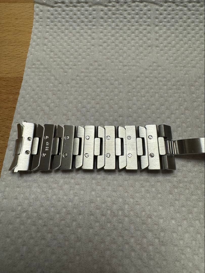 美品 パネライ　ルミノール　22mm幅　純正正規品　ステンレスベルト