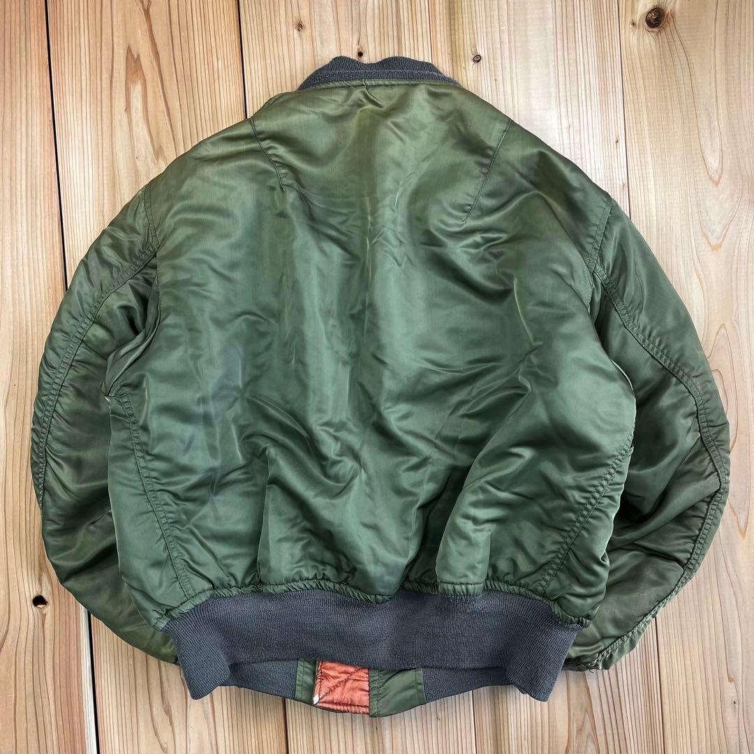 01M601◯ 80s〜 GREENBRIER USA製 MA-1 ジャケット