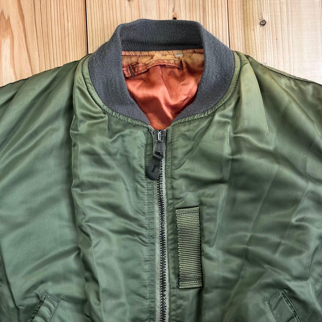 01M601◯ 80s〜 GREENBRIER USA製 MA-1 ジャケット