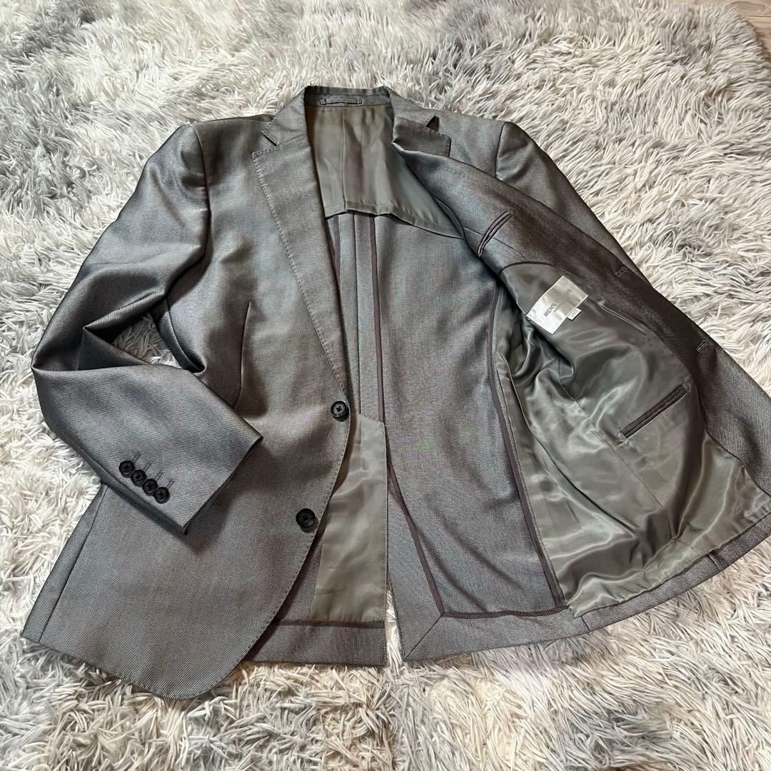 【早い者勝ち】MEN'S TENORAS スリーピース　スーツ　シルバー