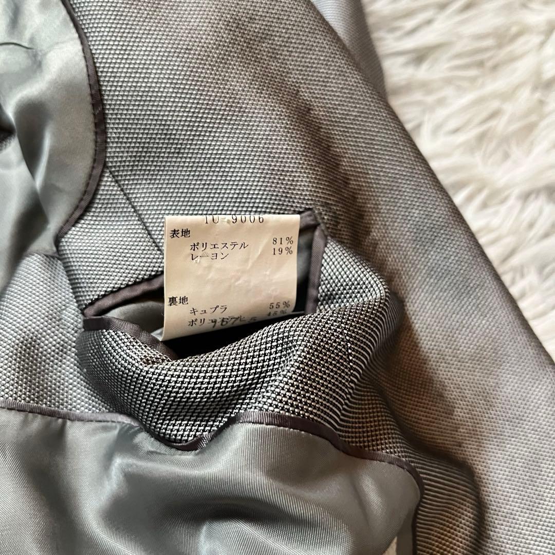 【早い者勝ち】MEN'S TENORAS スリーピース　スーツ　シルバー