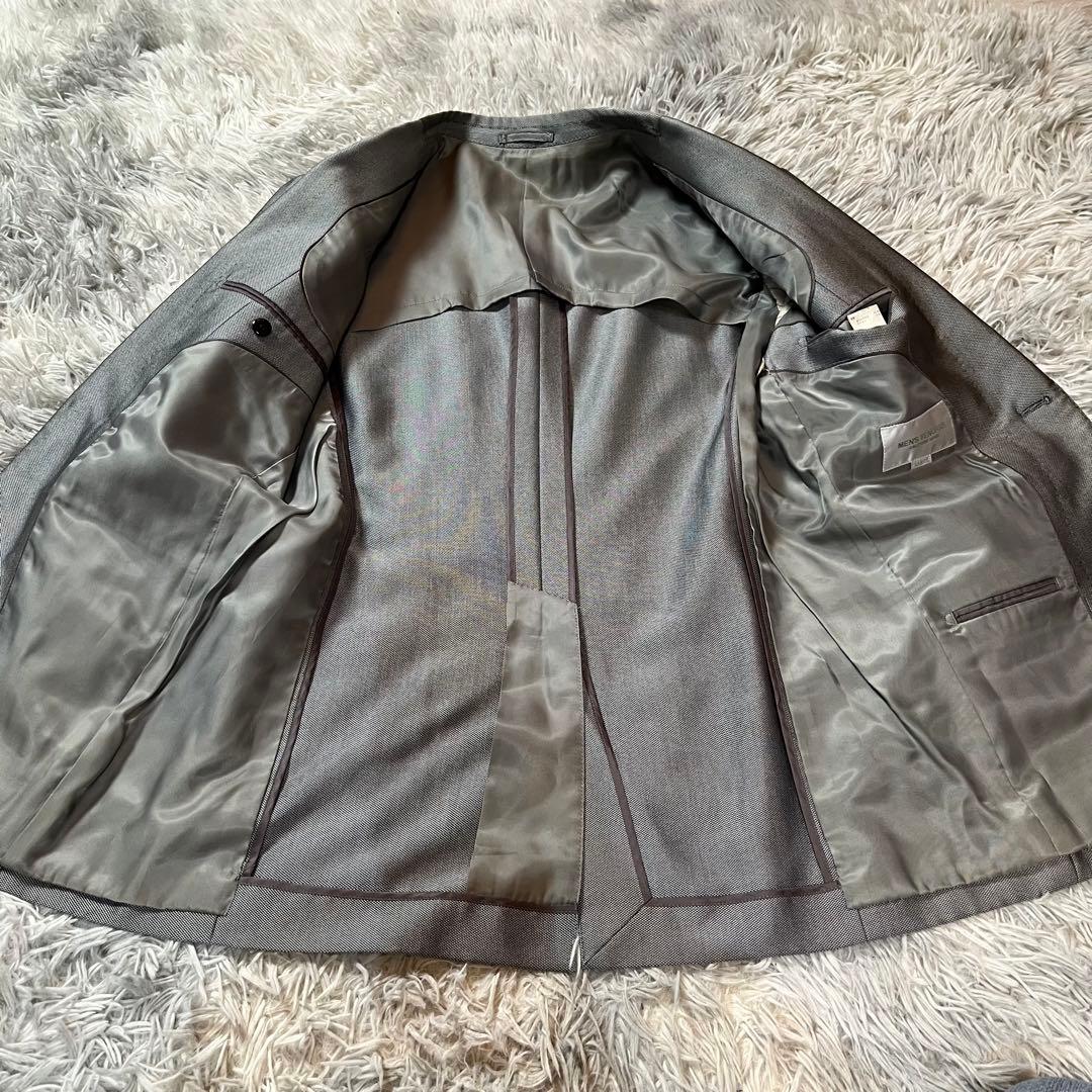 【早い者勝ち】MEN'S TENORAS スリーピース　スーツ　シルバー