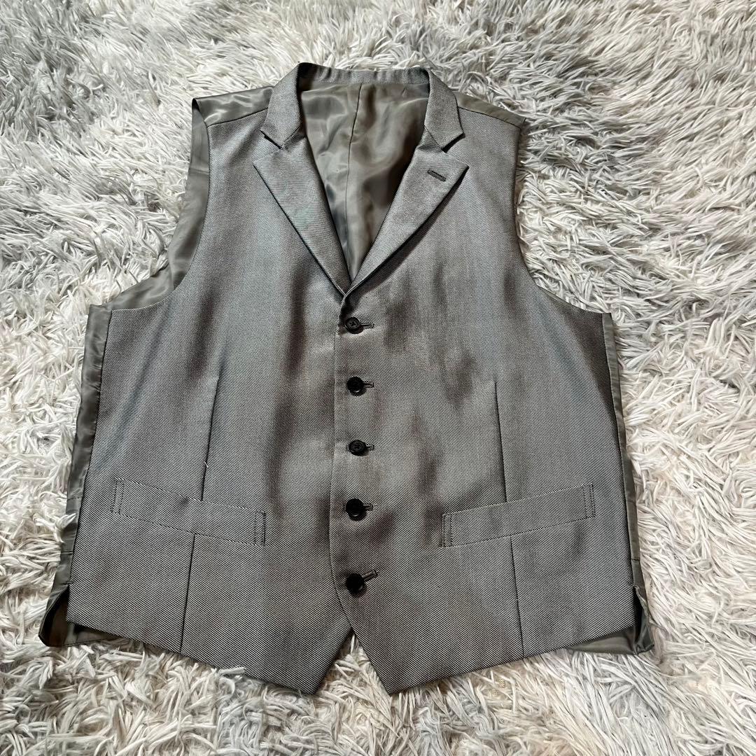 【早い者勝ち】MEN'S TENORAS スリーピース　スーツ　シルバー