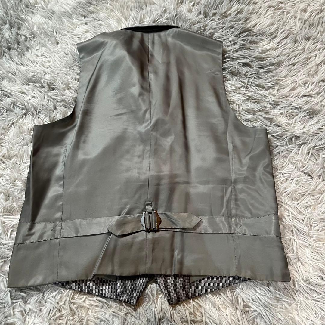 【早い者勝ち】MEN'S TENORAS スリーピース　スーツ　シルバー