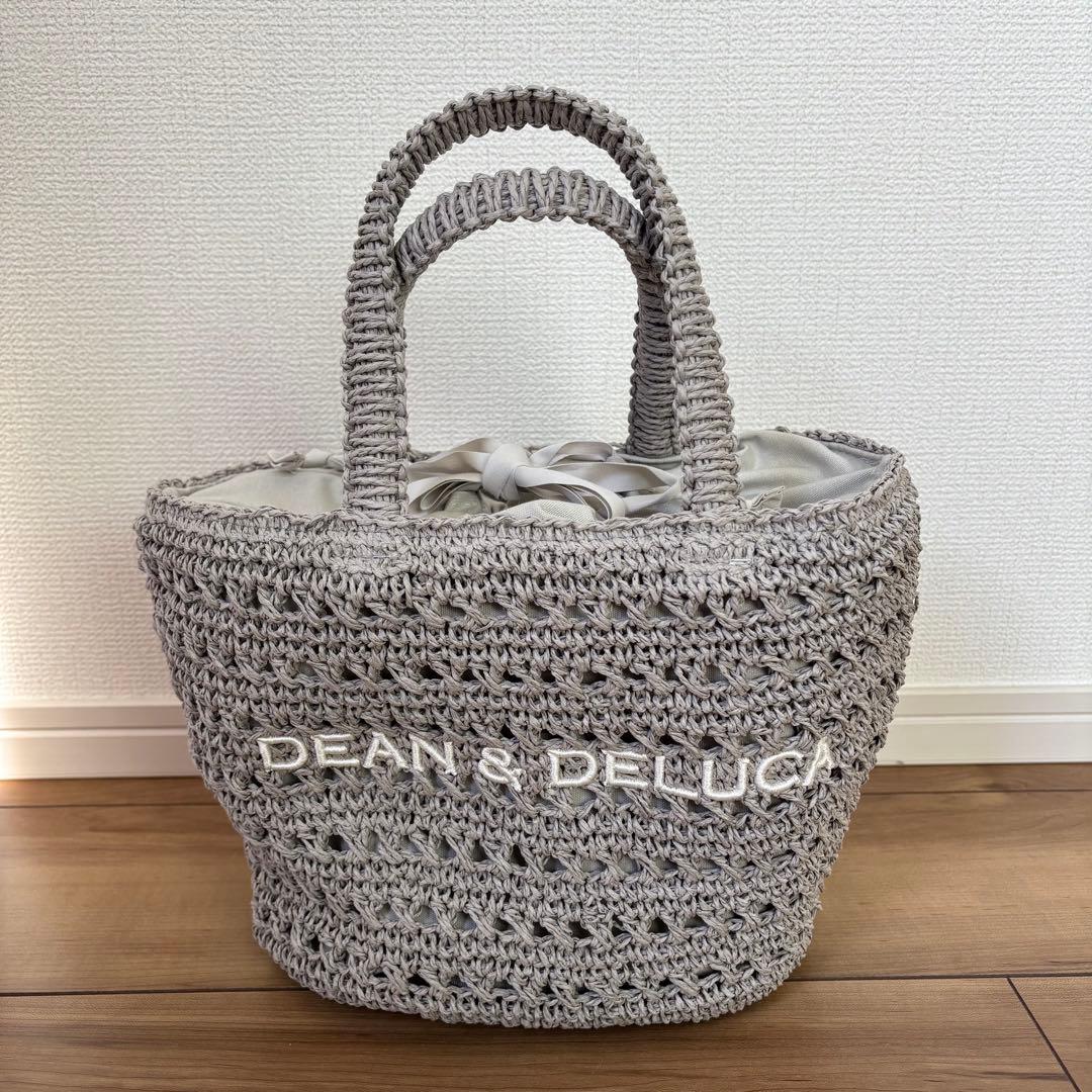 DEAN ＆ DELUCA クロッシェバスケットバッグ S（保冷バッグ付き）