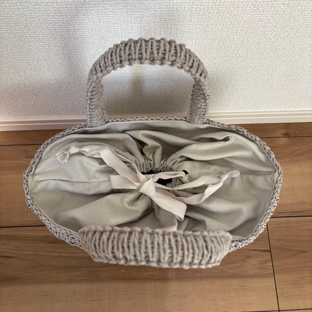 DEAN ＆ DELUCA クロッシェバスケットバッグ S（保冷バッグ付き）