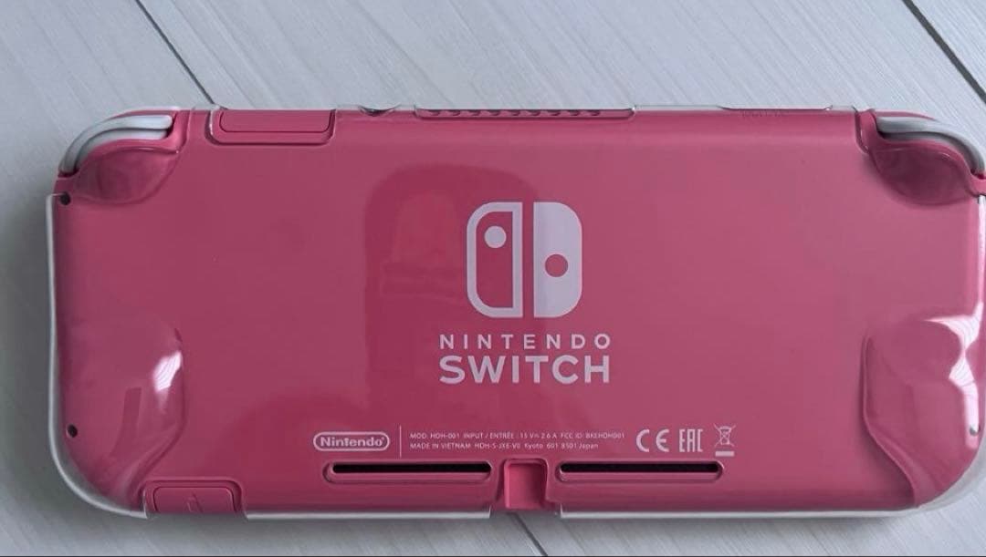 Nintendo Switch Lite ピンク 箱・ケース付き 美品