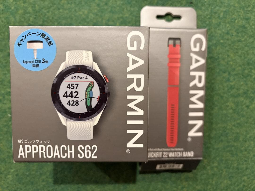 GARMIN GPSゴルフウォッチ APPROACH S62
