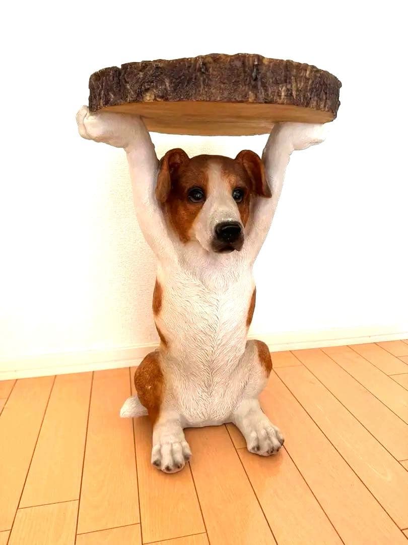 KARE アニマルサイドテーブル ジャックラッセルテリア　美品