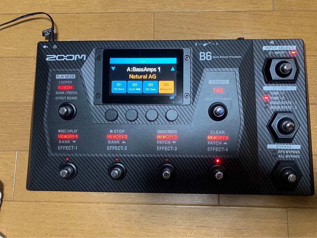 ZOOM B6 ベースマルチエフェクター