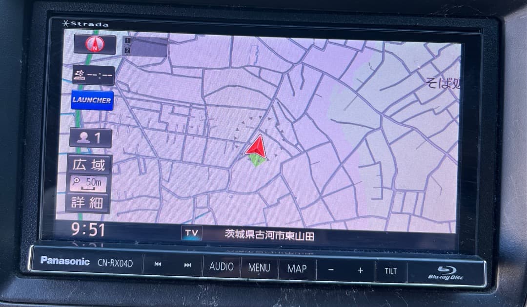 パナソニック CN-RX04D Bluetooth地図データ2017年