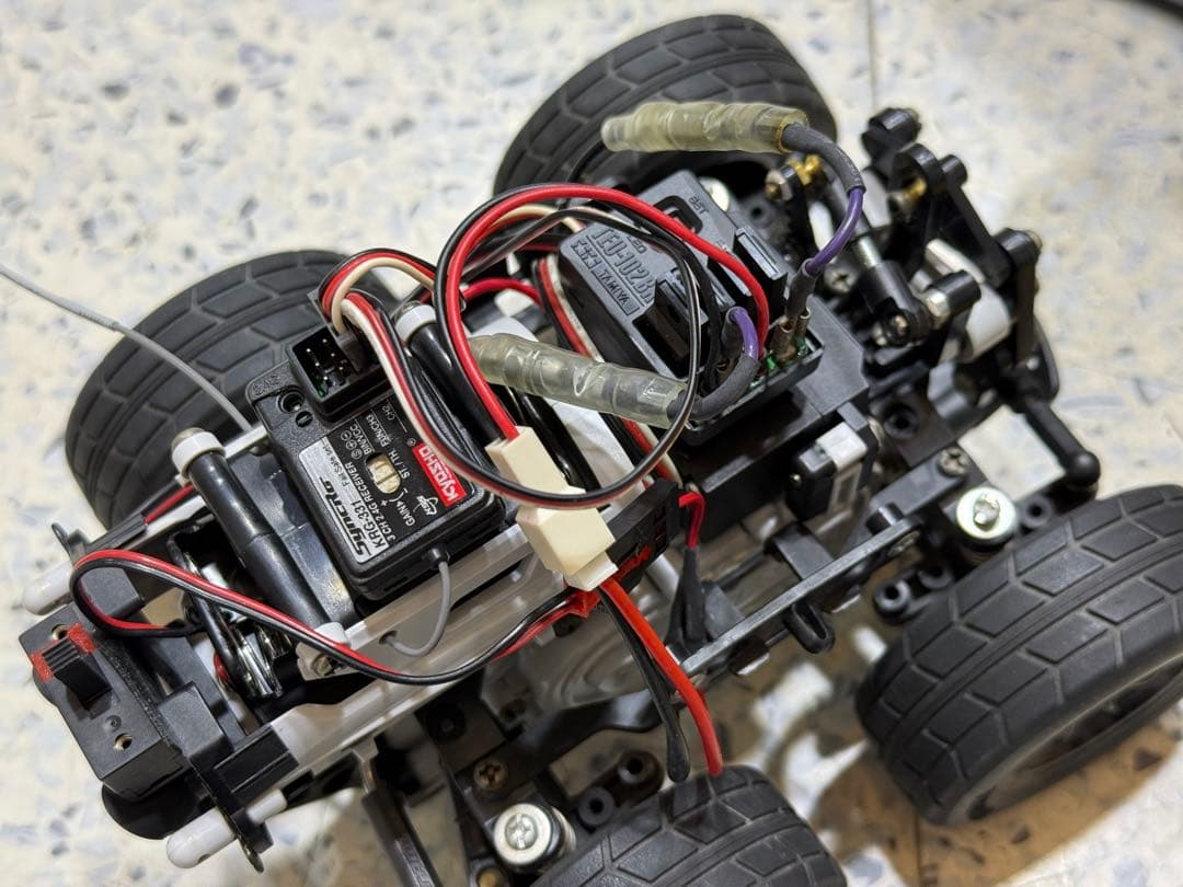 タミヤ　1/24 コミカルウイリー　ランチボックス　プロポ付　完動品　4WD