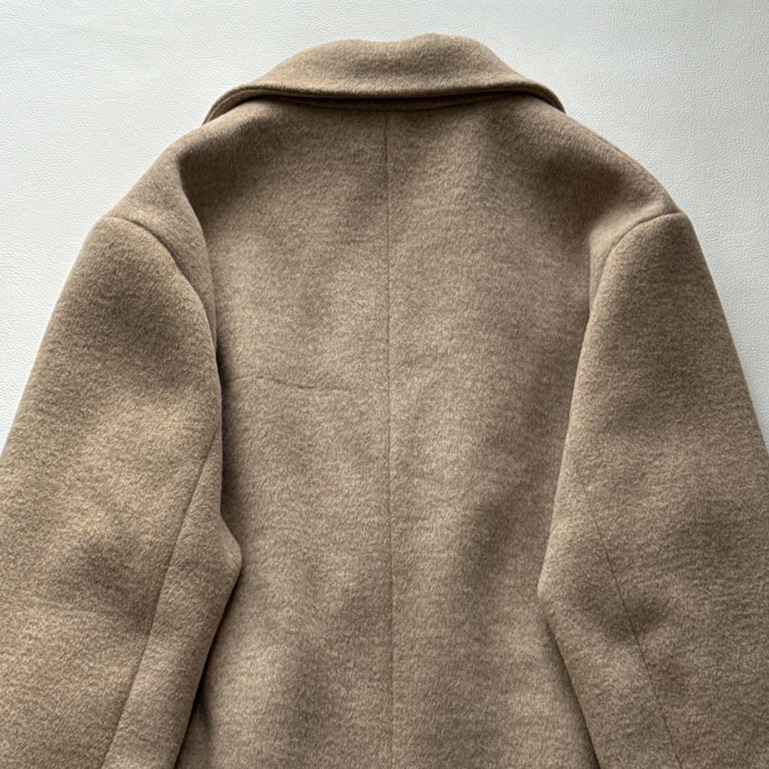 【人気】コラージュガリャルダガランテ ウール混　Pコート 2024年　ベージュ