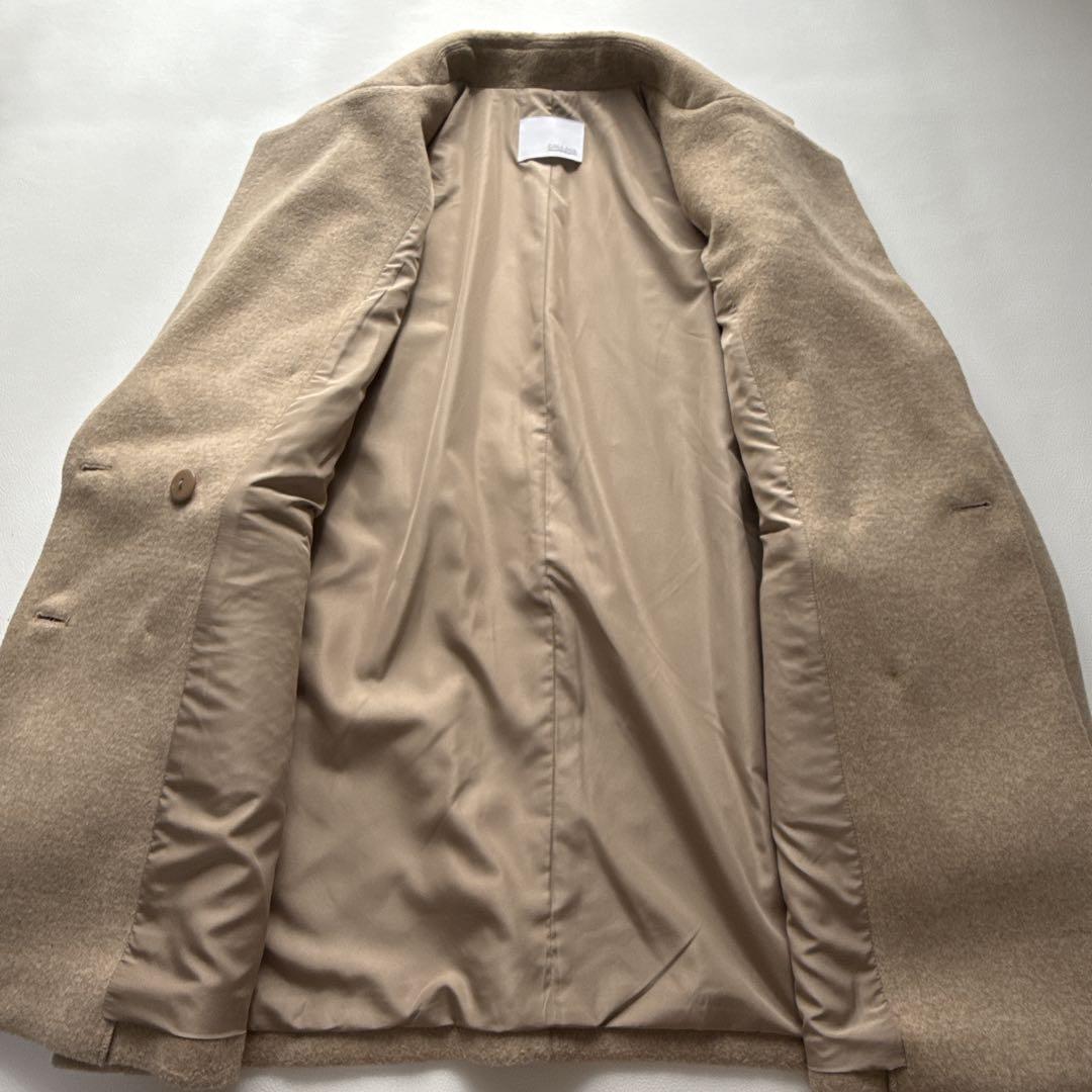 【人気】コラージュガリャルダガランテ ウール混　Pコート 2024年　ベージュ