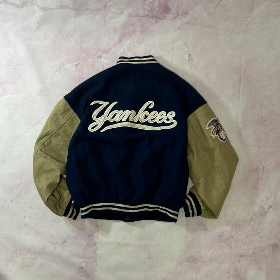 NIKE ナイキ NEW YORK YANKEES ジャケット 本革スタジャン