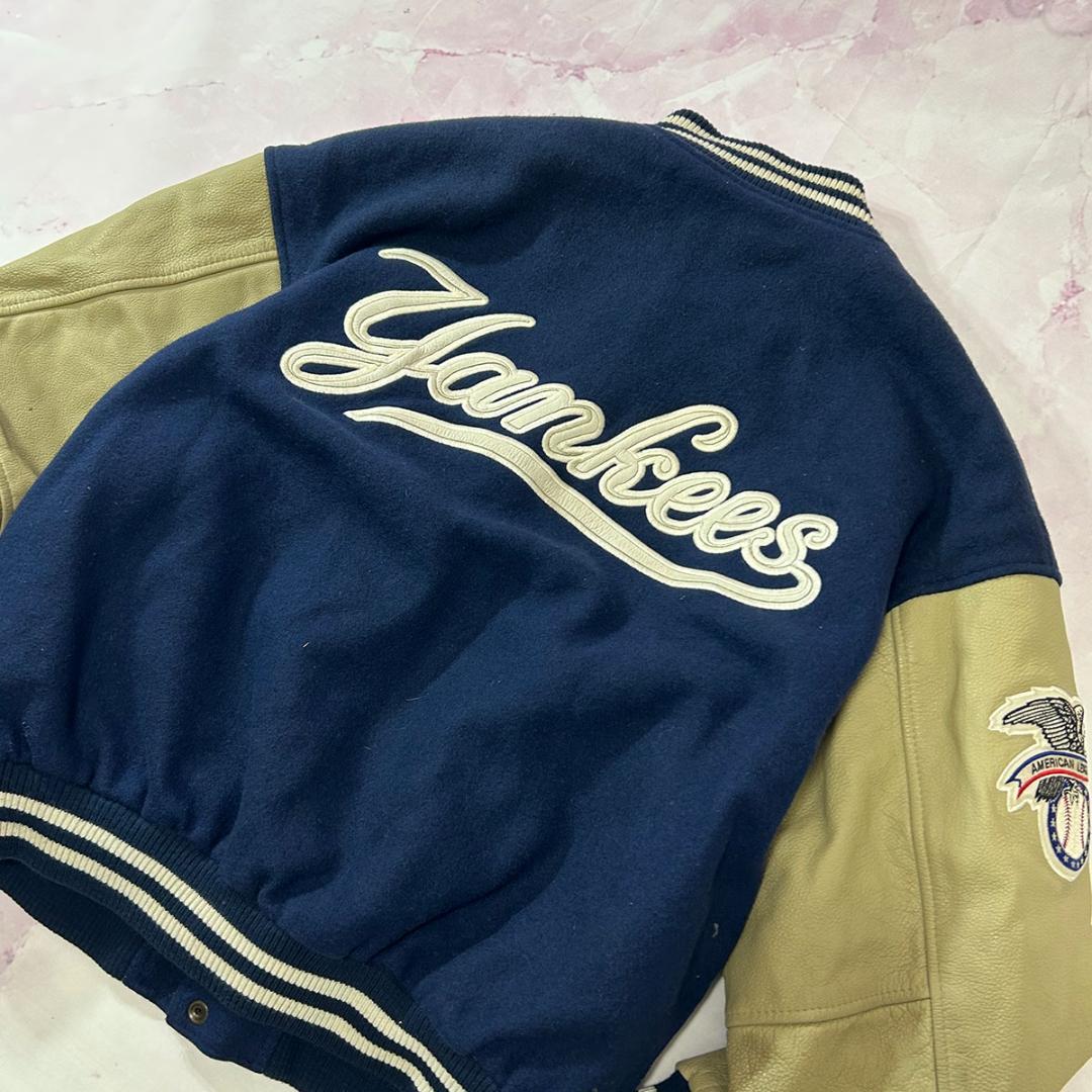 NIKE ナイキ NEW YORK YANKEES ジャケット 本革スタジャン