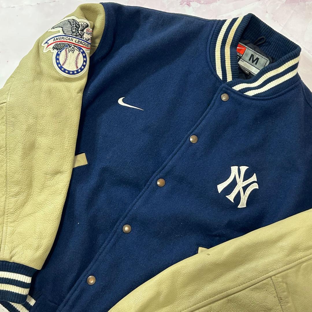NIKE ナイキ NEW YORK YANKEES ジャケット 本革スタジャン
