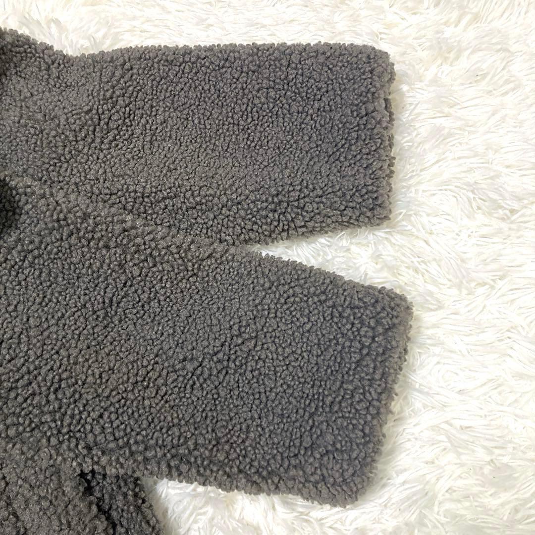 ☆完売☆ ZARA ダブルブレストフェイクボアコート　テディベアコート ロング