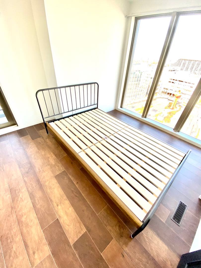 ジャーナルスタンダード SD ベッドフレーム セミダブル サンクベッド マット付