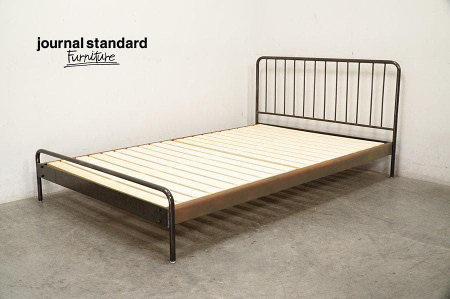 ジャーナルスタンダード SD ベッドフレーム セミダブル サンクベッド マット付