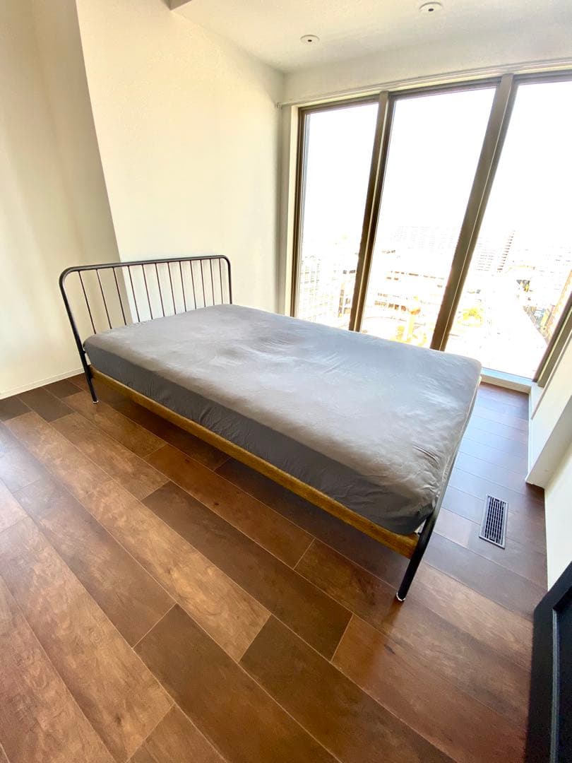 ジャーナルスタンダード SD ベッドフレーム セミダブル サンクベッド マット付