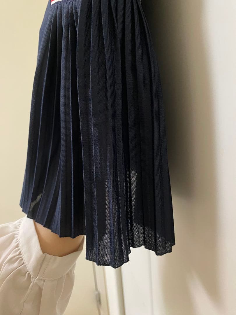 【美品】MONCLER 100㎝　ネイビー 半袖ワンピース