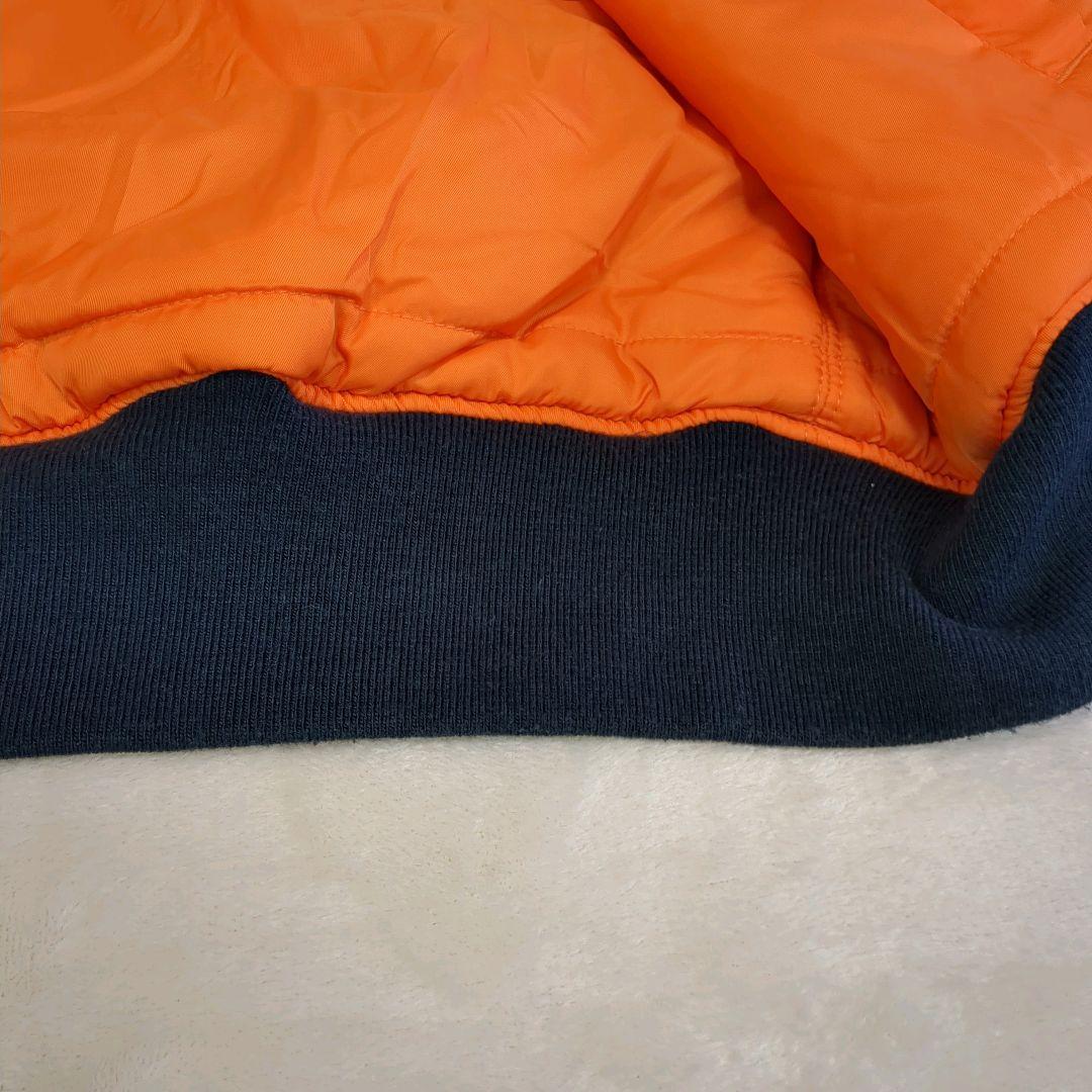 アルファ MAー1 ネイビー フライトジャケット ミリタリー リバーシブル M