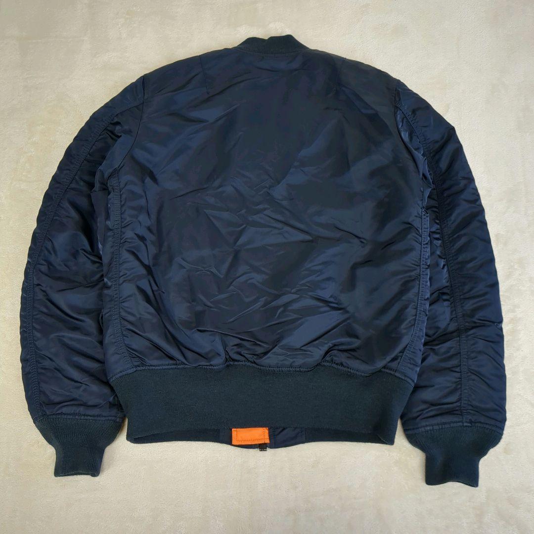 アルファ MAー1 ネイビー フライトジャケット ミリタリー リバーシブル M