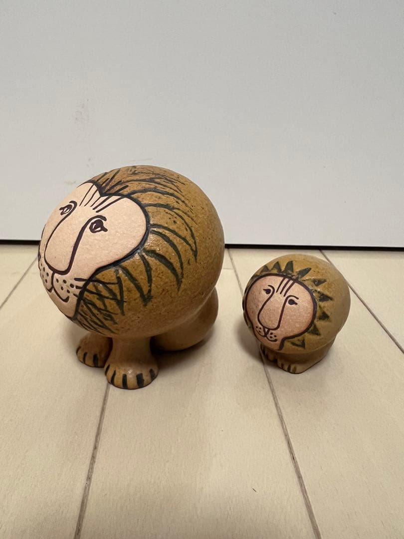 Lisa Larson ライオン　セミミディアム & ミニ