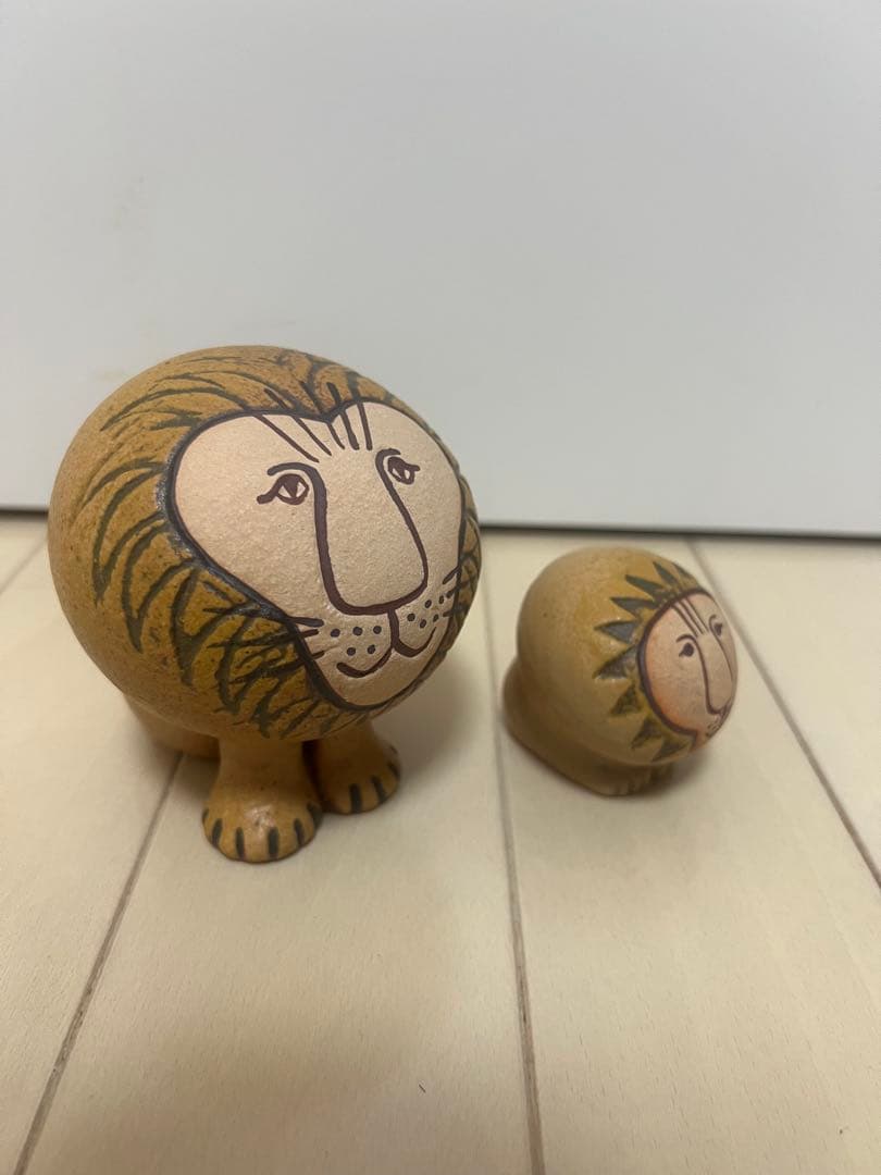Lisa Larson ライオン　セミミディアム & ミニ