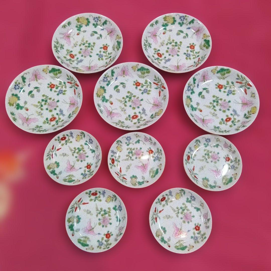 にゃんこさん専用 チャイニーCHINEE 中皿小皿 各5枚