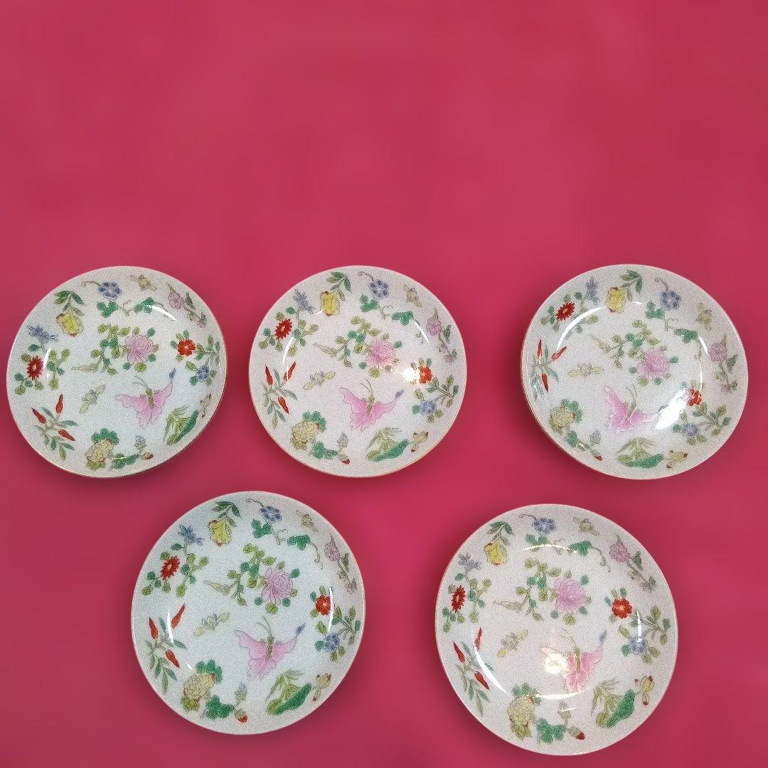 にゃんこさん専用 チャイニーCHINEE 中皿小皿 各5枚