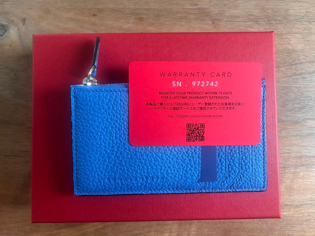 ⭐︎新品未使用⭐︎BONAVENTURA⭐︎ボナベンチュラミニジップウォレット