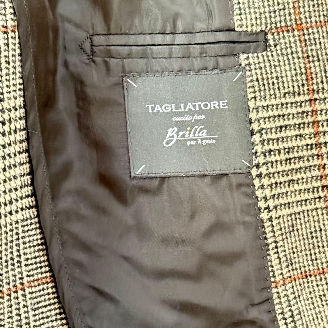 美品 近年 タリアトーレ ビームス別注 千鳥格子 ジャケット 46