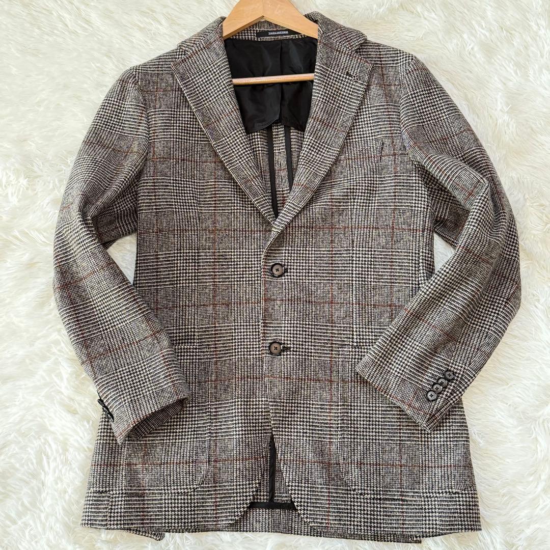 美品 近年 タリアトーレ ビームス別注 千鳥格子 ジャケット 46