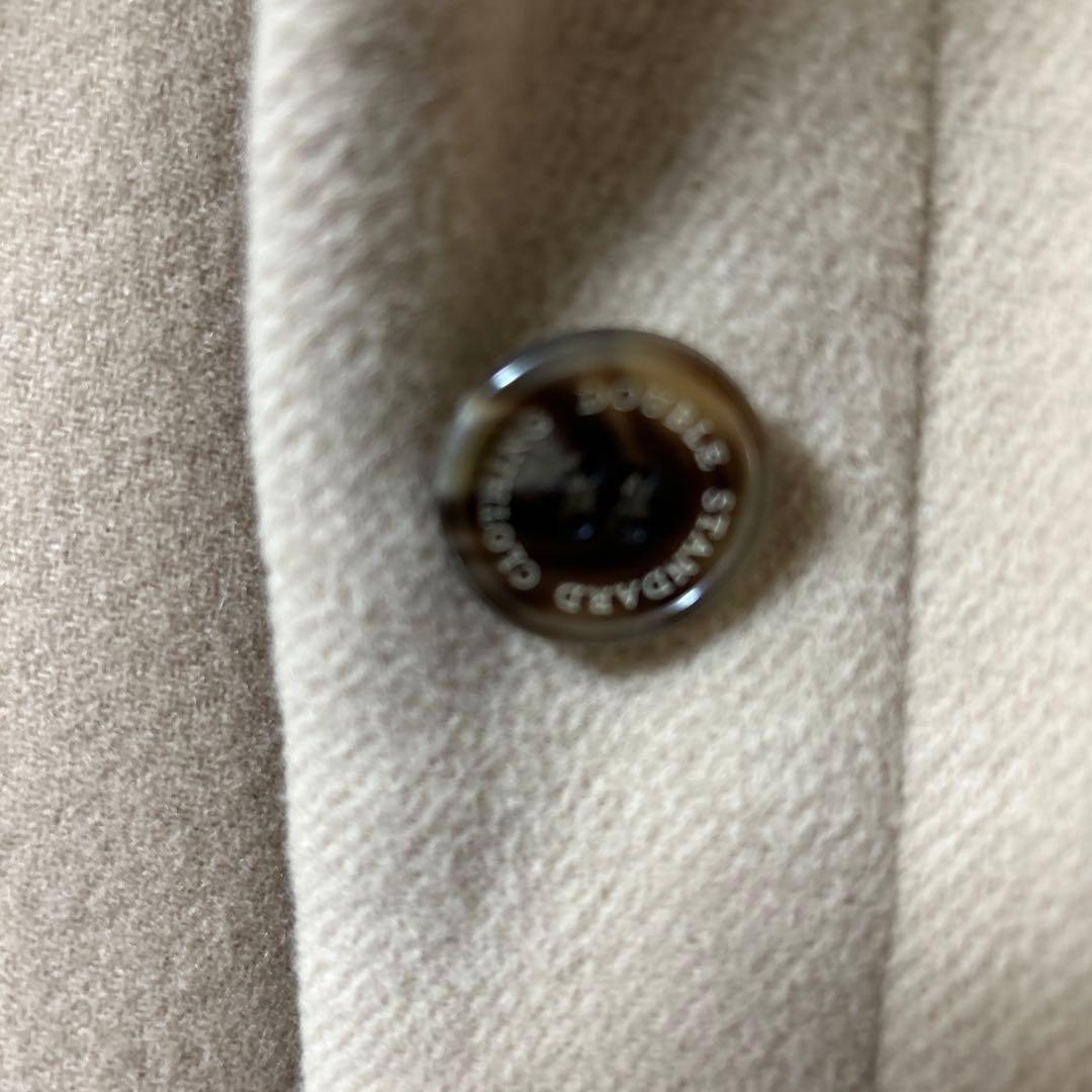 Sov．ブルーフォックス使用アンゴラポンチョコート。