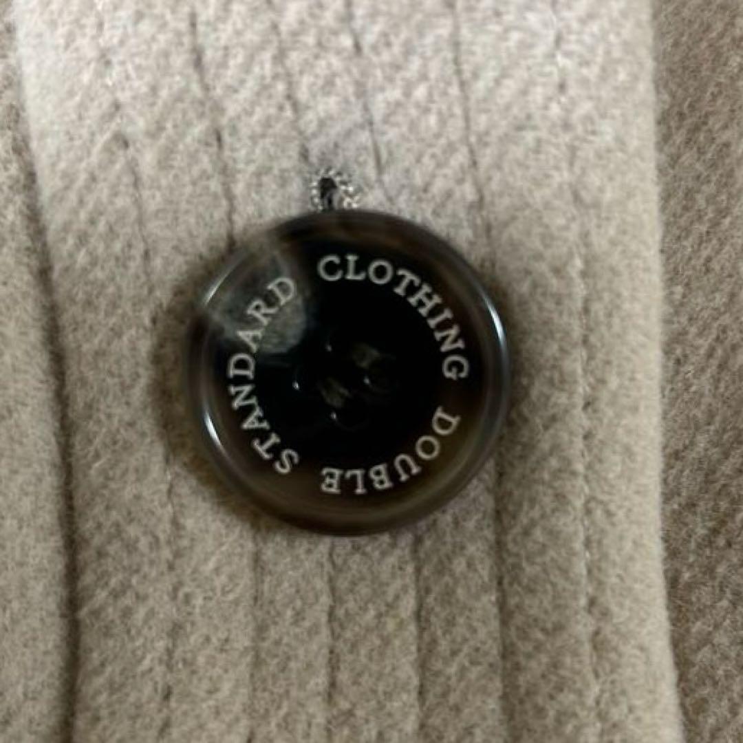 Sov．ブルーフォックス使用アンゴラポンチョコート。