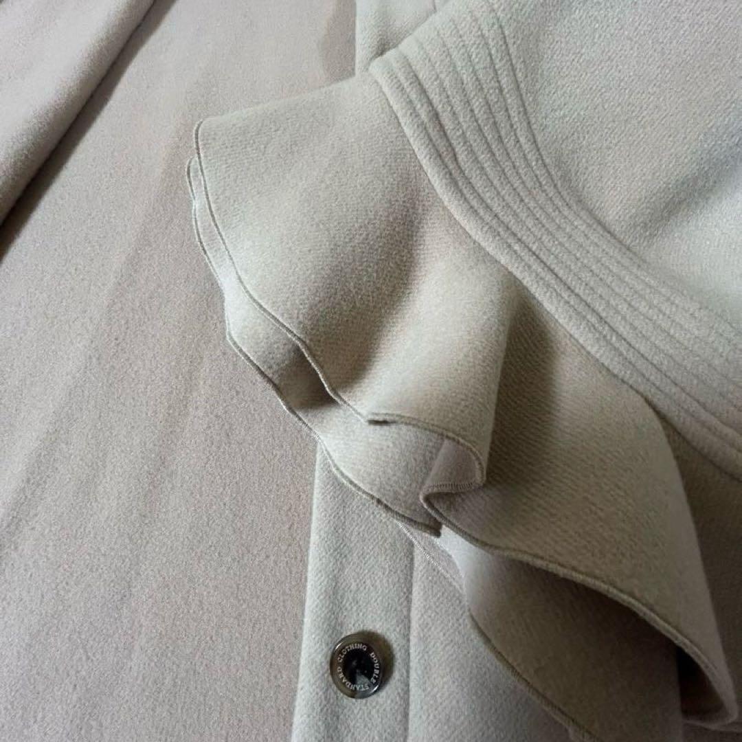 Sov．ブルーフォックス使用アンゴラポンチョコート。