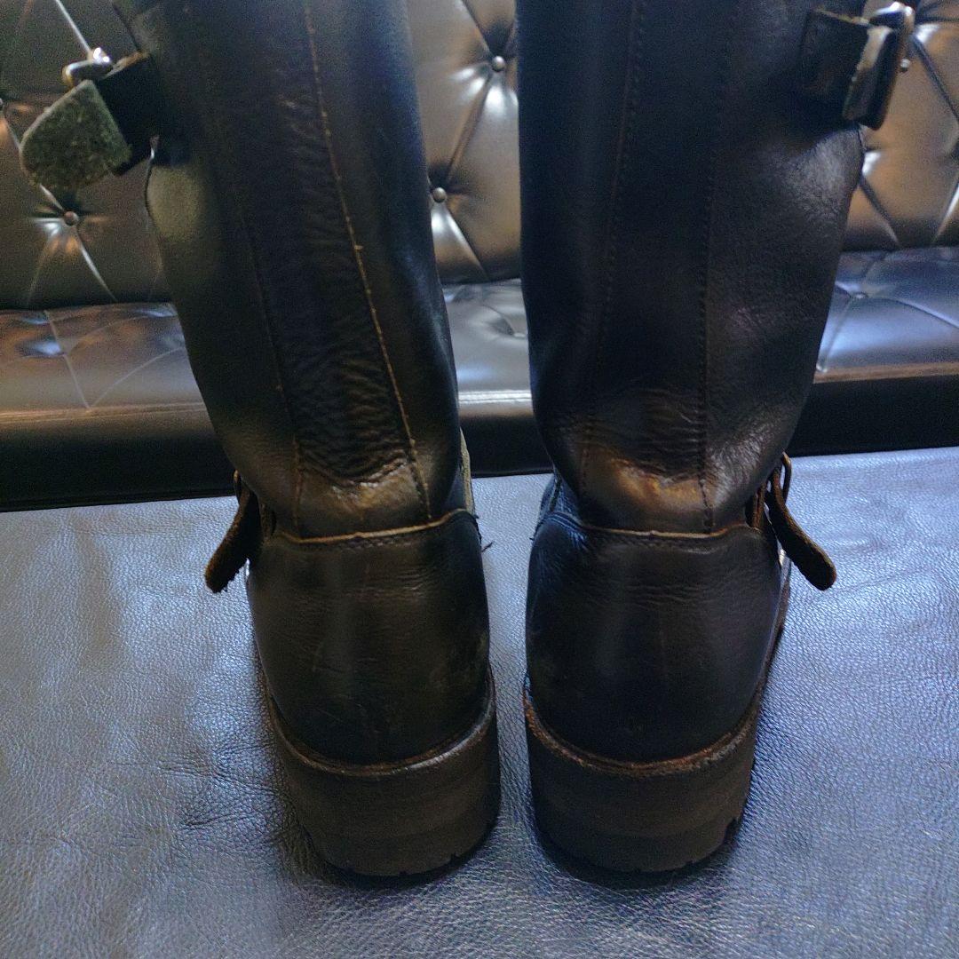 Responsible レザー エンジニアブーツ　ダブルミッドソール　S