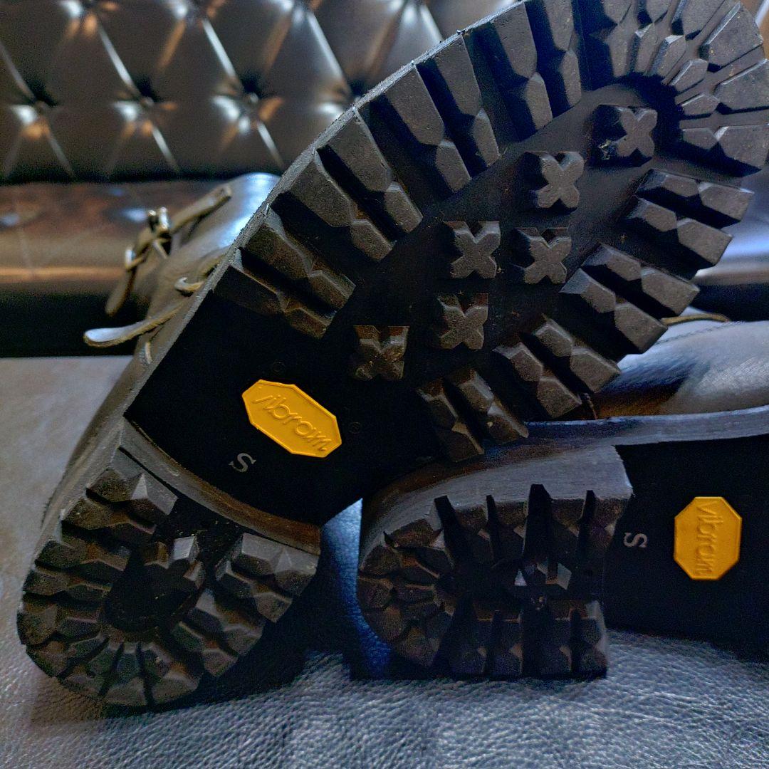 Responsible レザー エンジニアブーツ　ダブルミッドソール　S