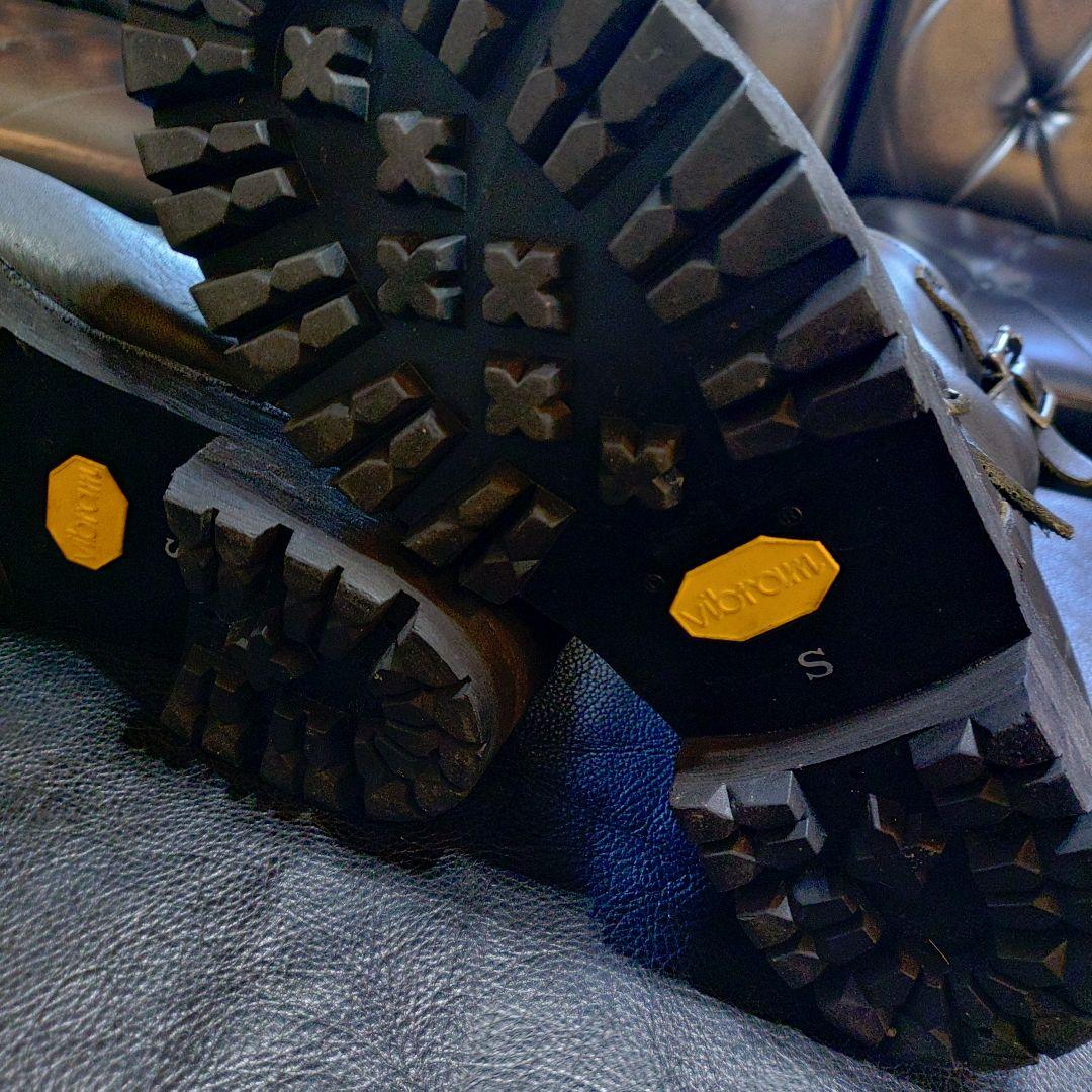 Responsible レザー エンジニアブーツ　ダブルミッドソール　S