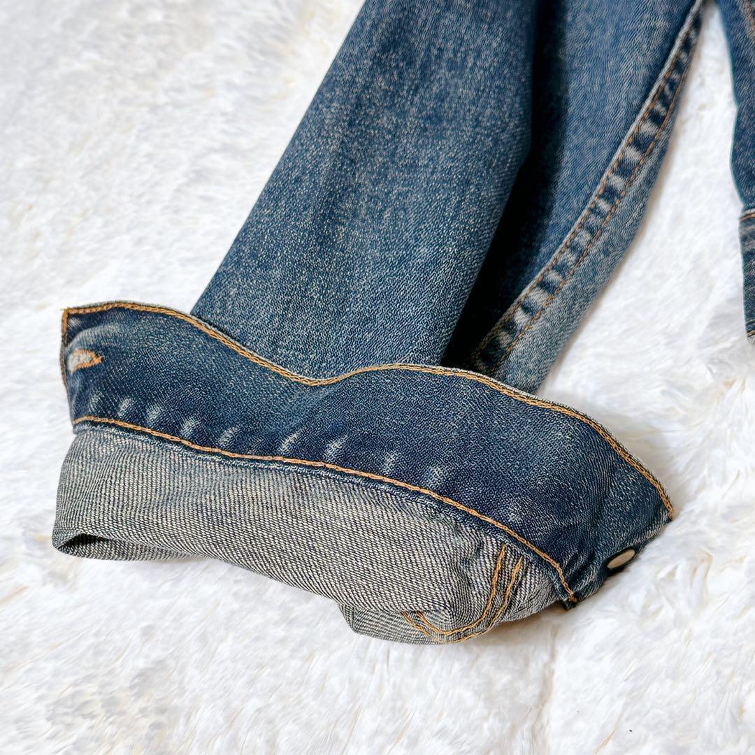 GUCCI グッチ Ｇジャン デニムジャケット ダメージ加工 ヴィンテージ 40