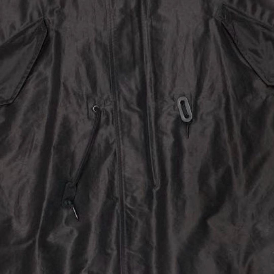 COMOLI コモリ コットンシルク フーデッドコート