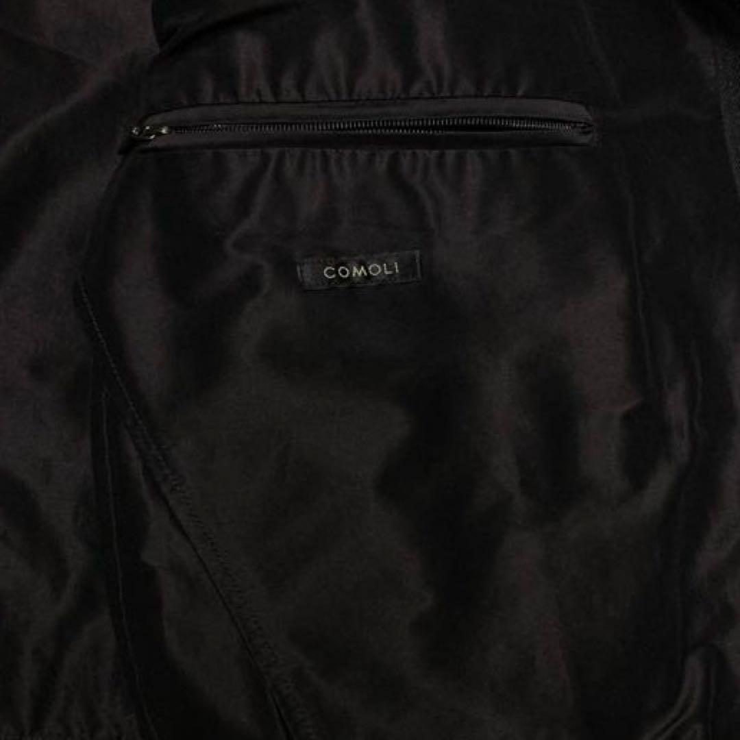 COMOLI コモリ コットンシルク フーデッドコート