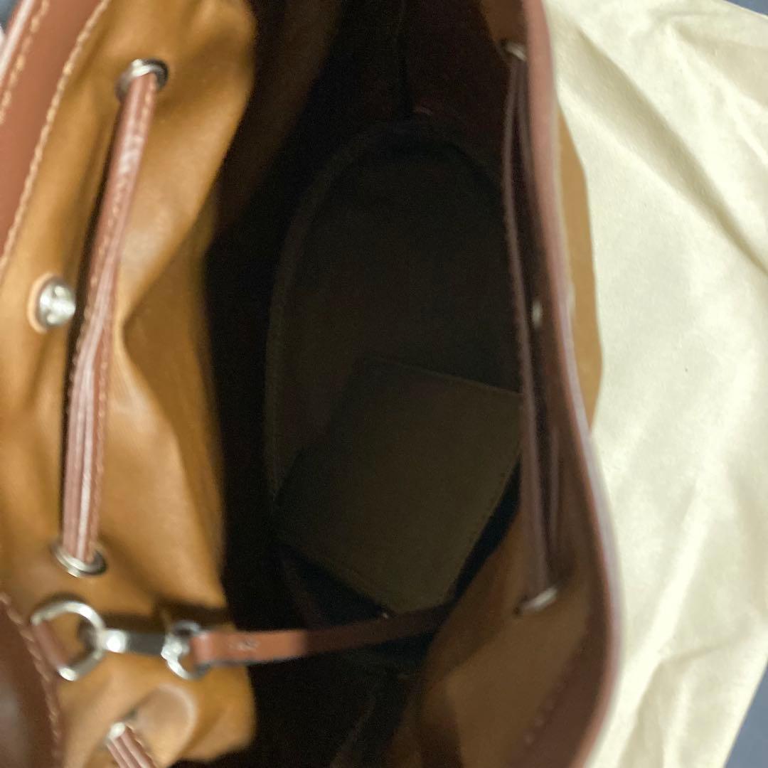 TOUT Y EST ブラウン トートバッグ