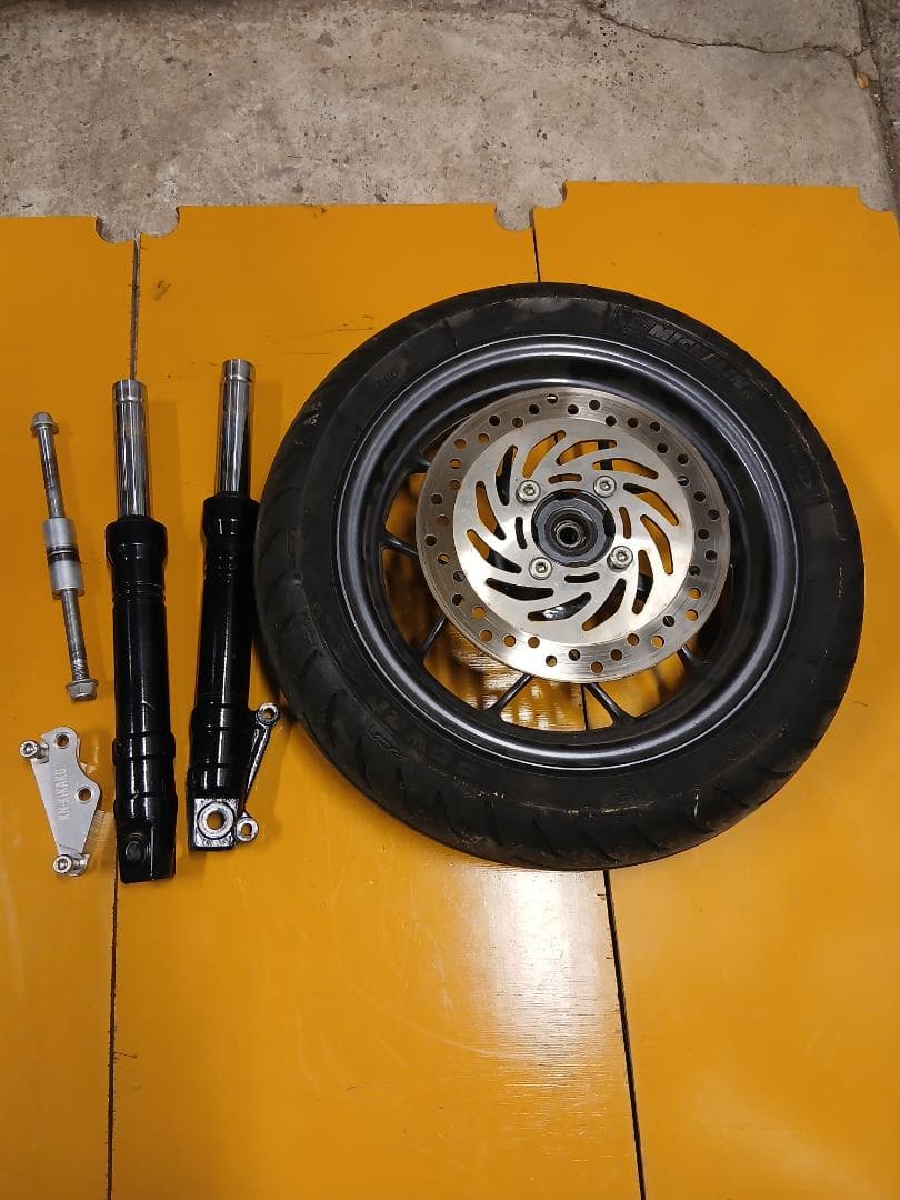 ズーマー タイヤホイールフォークセット