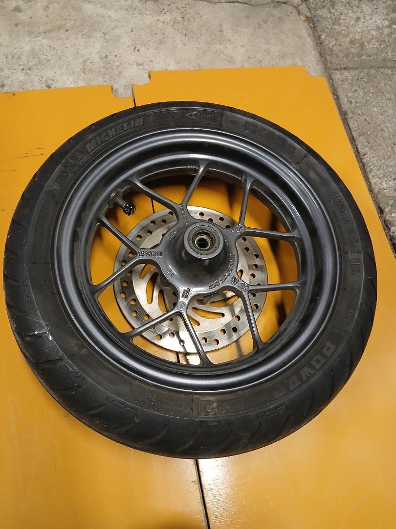 ズーマー タイヤホイールフォークセット