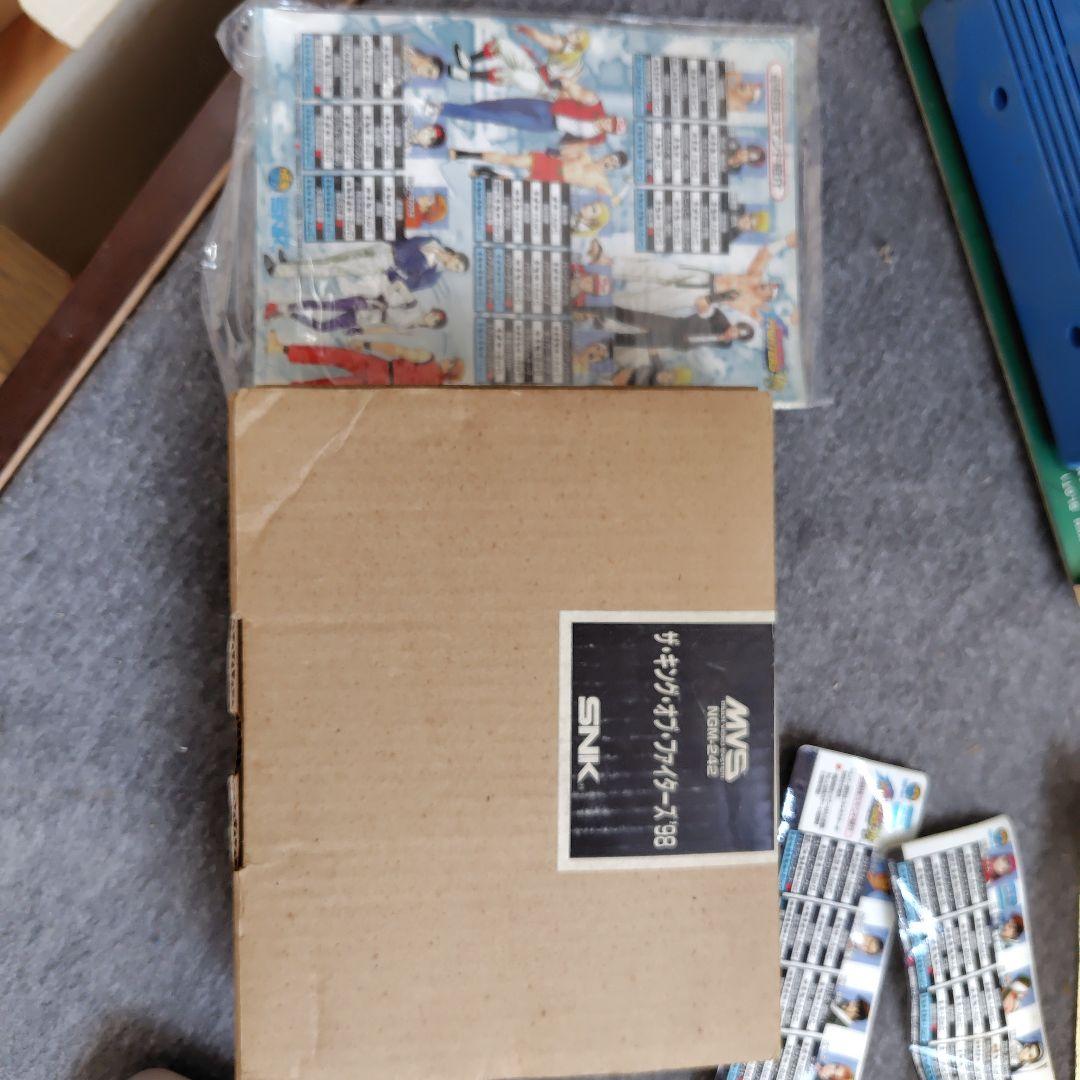 ネオジオ基板　キングオブファイターズ98ロム、クロスソードロム付き