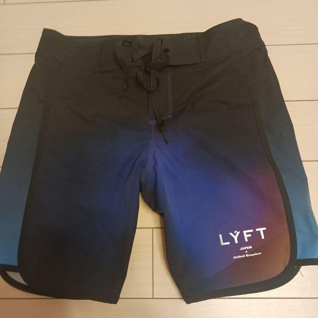 【LYFT STAGE SHORTS】SサイズBLACKグラデーション